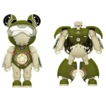 New Bear Robot Children's Toy Trendy Play Pendant Doll Handmade Model Doll Toy Doll Boy and Girl Christmas Gift - Imagine 3