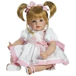 NPK 20inch Reborn Baby Doll Soft Vinyl Newborn Princess Girl Lifelike Touch 3D Skin Art Toddler Play Doll for Children