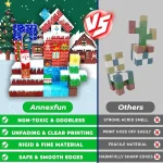 New Magnetic Blocks Christmas Toy, Mine Magnet World Set for Boys Girls, DIY Sensory Construction Toys for Kid Christmas Gifts - Imagine 4