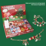 Christmas Bracelet Kit Advent Calendar Blind Box Girls 24 Days Christmas Countdown Calendar Bracelets Set Christmas Jewelry Gift - Imagine 5
