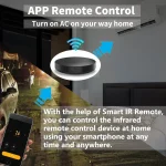 Tuya WiFi IR RF Remote Control 315 433 MHz Universal For All Air Conditioner TV LG Smart Life App Work with Alexa - Imagine 2