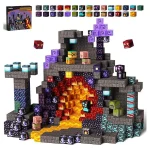 Magma forest Magnetic Building Blocks Magnet Cube Set for Boy Girl Kid Age 3+ DIY Model Children STEM Sensory Toy Gift - Imagine 4