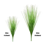 Simulated Small Grass Bushes for Decorating Fake Grasslands Simulating Reeds Onion Grass and Fake Green Plants Home Decoration - Imagine 2