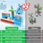 New Creative Magnetic Building Blocks Lce World Magnet Cube Architectural DIY Model Kids Toy Christmas Gifts for Boy Girls - Imagine 2