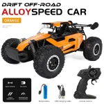 New RC Car 1:16 2WD with LED Light 2.4G 20KM/H High Speed Off-Road Climbing Remote Control Car Toy Gifts for Boys Girls Kids - Imagine 5