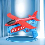 Airplane Launcher Toys Outdoor Sports Flying Toys Children's Foam Ejection Aircraft Toys Birthday Gifts for Boys Girls - Imagine 5
