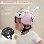 Mambobaby Guard Hat Unicorn Safe Anti-Shock Baby Helmet Toddler Head Protector Infant Headgear Learn Crawl Walk for Bump Fall - Imagine 5