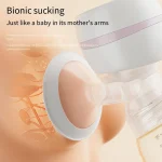 Electric Breast Pump Intelligent Integrated High Suction Breast Pump Breast Milk Postpartum Fortable Painless and Silent Breast - Imagine 5