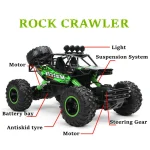 1:12 / 1:16 4WD RC Car 2.4G Radio Control Car Buggy Off-Road Remote Control Cars Trucks Boys Toys for Children - Imagine 3