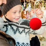 Velvet Christmas Balls Plastic Shatterproof Christmas Ornaments Ball Flocked Ornaments for Xmas Tree Holiday Party Decorations - Imagine 5