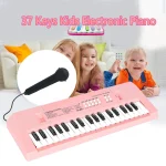 37 Keys Kids Electronic Piano Organ keyboard with Microphone Education Toys Musical Instrument Children Boy Girl Gifts - Imagine 3