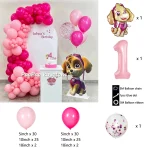 1 Set PAW Patrol Arch Theme Garland Balloon Kids Birthday Party Balloon Aluminum Foil Balloons Baby Shower supplies gifts - Imagine 2