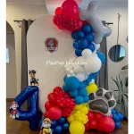 1 Set PAW Patrol Arch Theme Garland Balloon Kids Birthday Party Balloon Aluminum Foil Balloons Baby Shower Decor Gifts - Imagine 6