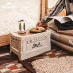 Naturehike Camping Box 60L Large Capacity Folding Storage Box 25L 30L 50L Home Bedside Table Outdoor Travel Picnic PP Sundry Box - Imagine 2