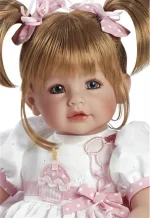 NPK 20inch Reborn Baby Doll Soft Vinyl Newborn Princess Girl Lifelike Touch 3D Skin Art Toddler Play Doll for Children - Imagine 3