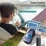 GIRIER WiFi Smart Garage Door Opener Controller Works with Alexa Google Home Assisant Alice App Remote Control No Hub Required - Imagine 3