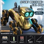New Gesture Control RC Robot Dog - 8-Wheel Stunt, Music Dancing Transform Toy for Kids Boys Girls - Imagine 6
