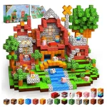 Magnetic Building Blocks Mine World Magnet Cube for Stacking Construction Set Educate Sensory Toys Kids Boys Girls Ages 3+ DIY