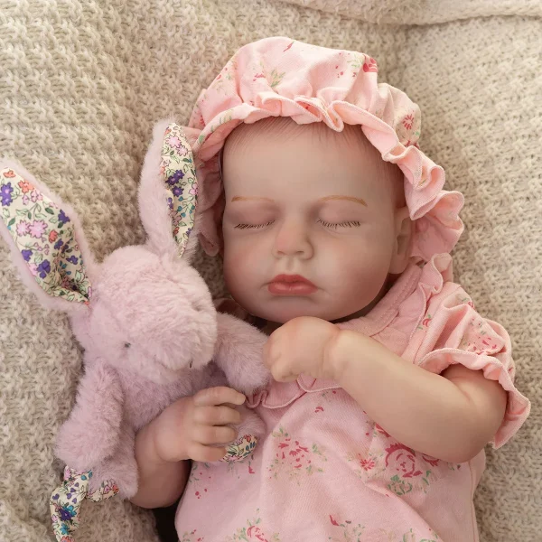 JOYORA 50cm 3D Skin Visible Veins Handmade Doll Lifelike Resembling A Newborn Baby Doll A Realistic Toy Gift For Young Children