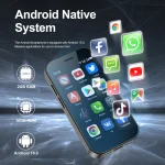 SERVO KING 9000 3.0" HD Display Small Smartphone Android 10.0 Network 4G LTE 2GB+16GB 2000mAh Face Recognition Mini Mobile Phone - Imagine 3
