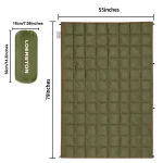 Camping lightweight Travel blanket Winter Summer Four Seasons Camping Mat For winter travel camping skiing - Imagine 5