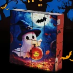 Magnetic Building Blocks, Halloween Themed Magnetic Block Puzzle, Magnetic Assembly Toys, Christmas and Halloween Gifts For Kids - Imagine 5