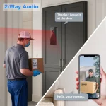 5G 2.4G 1080P WiFi Video Doorbell Dual Band Wireless Home Door Bell Tuya Smart Waterproof APP Remote Intercom Security Camera - Imagine 3
