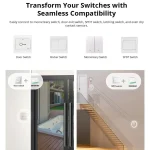 SONOFF MINIR4M Matter MINIR4 Wifi Smart Switch Mini Home Automation Module Local Connection For Alexa Google Home SmartThings - Imagine 4