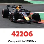 2025 New Technical Sport Red Blue Car Building Racing Blocks City Super Car Bricks Toys For Boys Holiday Gifts - Imagine 3