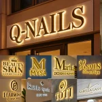 Custom Business Sign Large Illuminated Logo Metal 3D LED Letter Durable LED Backlit Signage Name Outdoor Shop Door Head - Imagine 2