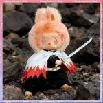 Handsome Ghost Slayer Labubu Doll Clothing Rengoku Kyoujurou Cosplay Doll Costume Suit for 17cm Labubu Fashion Dolls Accessories - Imagine 6