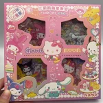 100pcs Sticker Set Cinnamoroll Kuromi Non Repeating Notebook Decoration Gifts Box Decoration Waterproof Cute Holiday Girl Gifts
