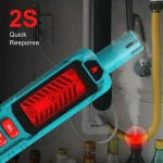 Kiprim Portable Gas Leak Detector Natural Gas Detector Combustible Gas Detector With Audible And Visual Alarm Gas Sniffer Test - Imagine 4