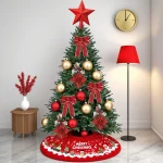 Large Christmas Trees Decoration Set 90/120/150180cm DIY Red Christmas Tree Ornament Home Decor New Year Christmas Tree Dropship - Imagine 3