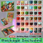 Magnetic Blocks 100PCS Magnetic Building Cube Game,STEM Montessori Stacking Toy for Children Constructions Toys for Boys & Girls - Imagine 2