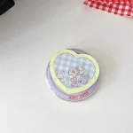 Cute Hello Kitty Finger Ring Holder Grip Tok Folding Pocket Socket Bracket Magnetic bracket ﻿Mobile phone holder airbag holder - Imagine 6