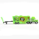 Disney Pixar Cars Trucks With Car Mack Truck Ramirez 51 Dinoco 42 Racing Toy 1:55 Die Casting Tank Coat Model Children's Gifts - Imagine 4