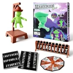 Popular Multiple People Challenge Game Magnetic Hangman Mystery Word Game,Magnetic Hanger Mystery Family Gathering Board Game - Imagine 3