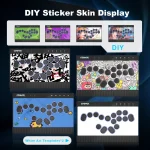 Haute42 Magnetic C16-S Joystick Hitbox Leverless Controller Stickless Arcade Stick Keyboard For PC/PS4/PS5/Switch Fight Sticks - Imagine 6