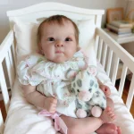 NPK 18inch Lifelike Newborn Baby Reborn Doll Bettie Soft Touch 3D Skin Painting Multiple Layers Visible Veins Cuddly Collectible - Imagine 5