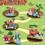 50-300 Pcs Magnetic Tiles Building Blocks Set, STEM Educational Toys for Kids Age 3 to 8, Creative Christmas Gift for Boys Girls - Imagine 4