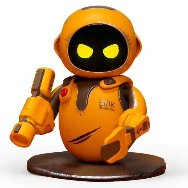 Eilik DQ - Touch Interactive Toys, Cute Robot Pets with Abundant Emotions. Idle Animations&Exclusive Mini-Games. Special Version