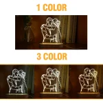 Personalized 3D Photo Lamp Custom Photo And Text Customized Valentine's Day Wedding Anniversary Birthday 3D Night Light Gifts - Imagine 5
