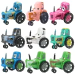 Cars Disney Pixar Cars Lightning McQueen rhapsody matador bulldozer truck Mater harvester 1:55 Diecast Metal Car Model Toy - Imagine 4