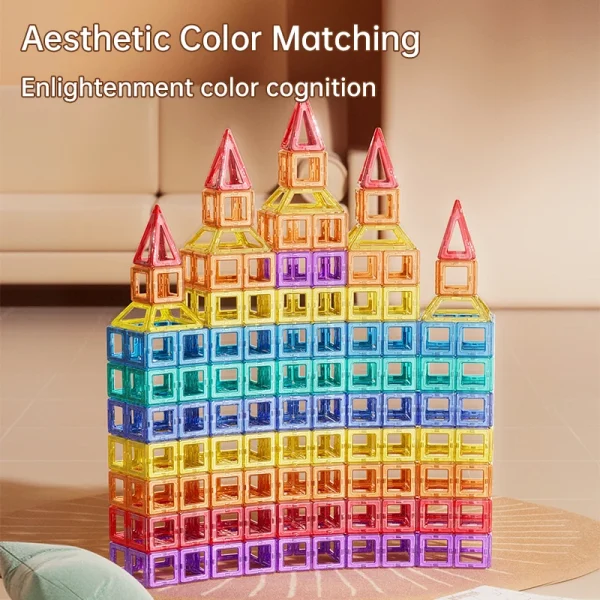 DIY Magnetic Building Blocks Mini Size and Big Size Magnets Toys for Kids Designer Construction Set Gifts for Children Toys