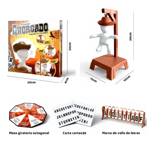 Popular Multiple People Challenge Game Magnetic Hangman Mystery Word Game,Magnetic Hanger Mystery Family Gathering Board Game