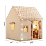 Kid Toys Tent Princess Castle Play House Cubby Children Small House Folding indoor Play tent Baby Tent Metal Frame No Light Ball - Imagine 6