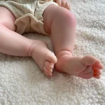 17" Vivienne Soft Silicone Girl Reborn Baby Doll Lifelike Bebe Reborn Doll Toys Realistic Baby Toys Real Corpo De Silicone Doll - Imagine 3