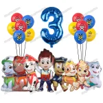 PAW Patrol Birthday Party Decoration New Version Balloon Set Disposable Tableware Kid Event Supplies Banner Backdrop Gift - Imagine 2