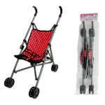 Creative Multicolor Dolls Pram Foldable Playing House Doll Handcart Stable Lightweight Baby Stroller For Boy Girl Doll Handcart - Imagine 6